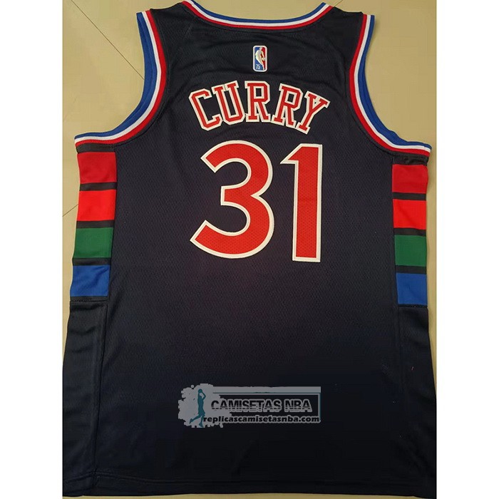 Camiseta Philadelphia 76ers Ben Paul Millsap NO 31 Ciudad 2021-22 Azul